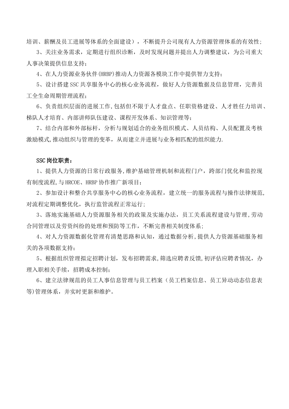 HR三支柱岗位职责_第3页