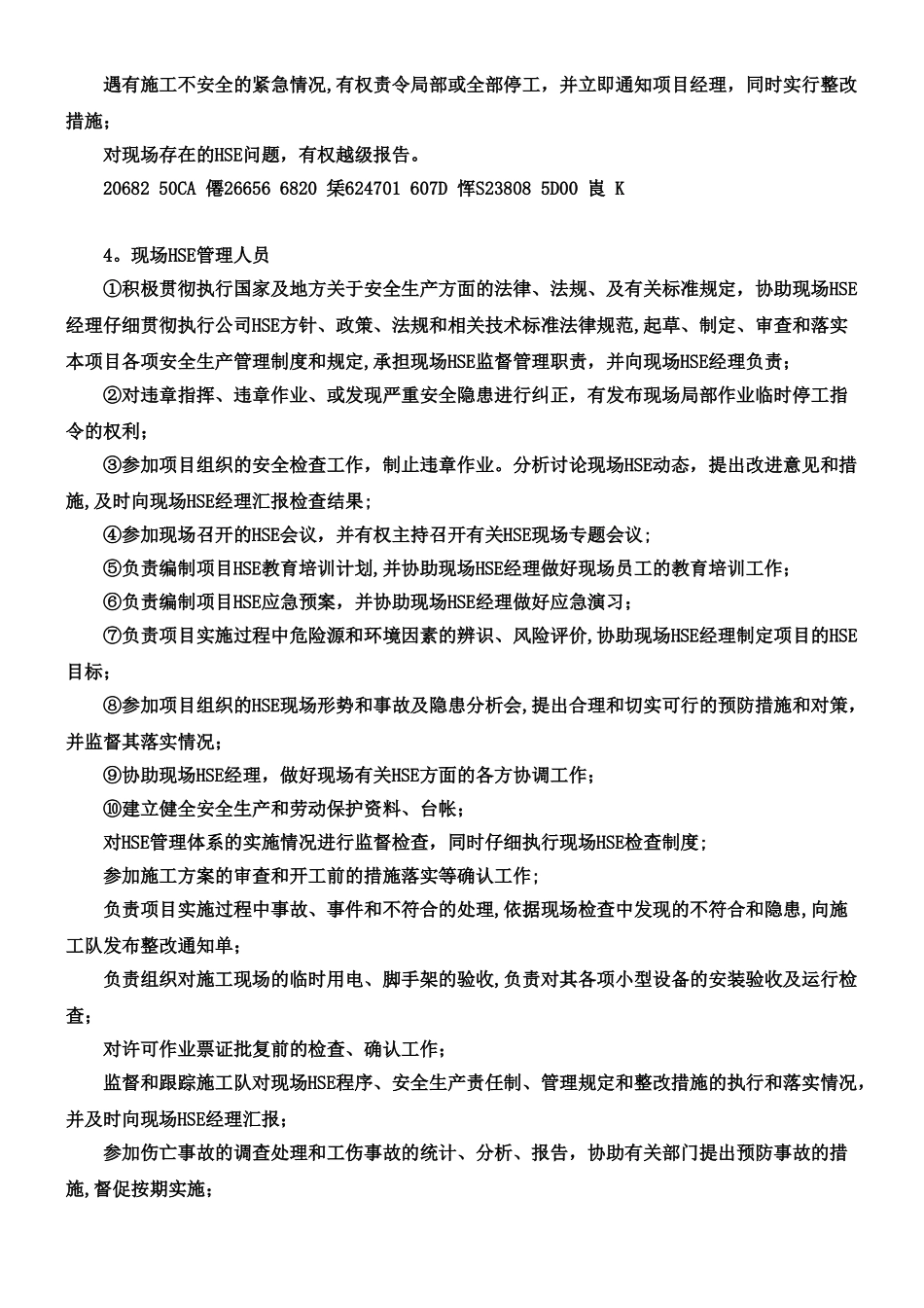 HSE管理体系及措施_第3页