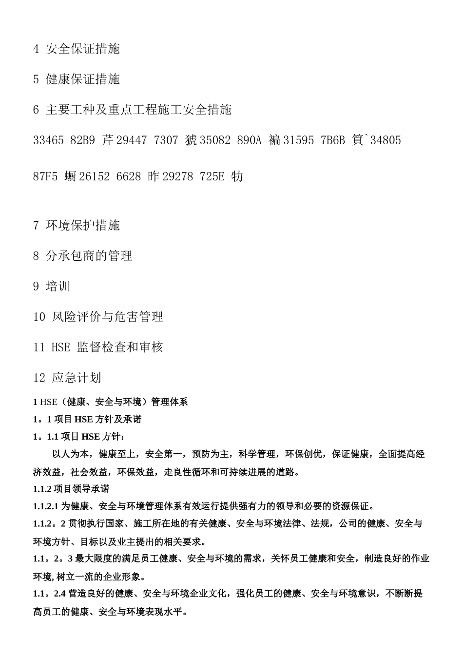 HSE管理体系文件及制度_第2页