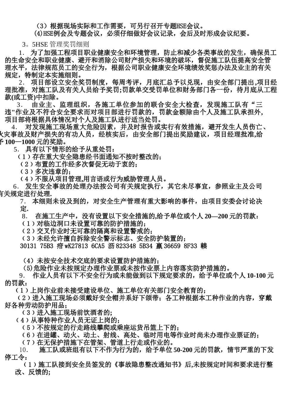 HSE管理及保证措施_第3页