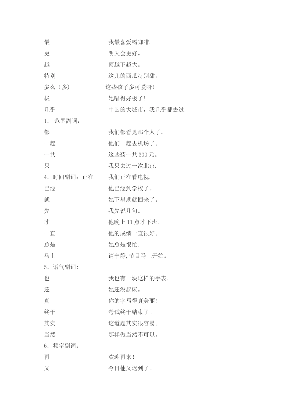 HSK3教学大纲及教学计划_第3页