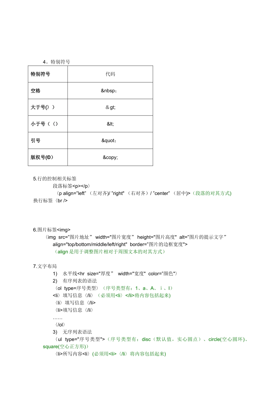 HTML基础知识点总结_第2页