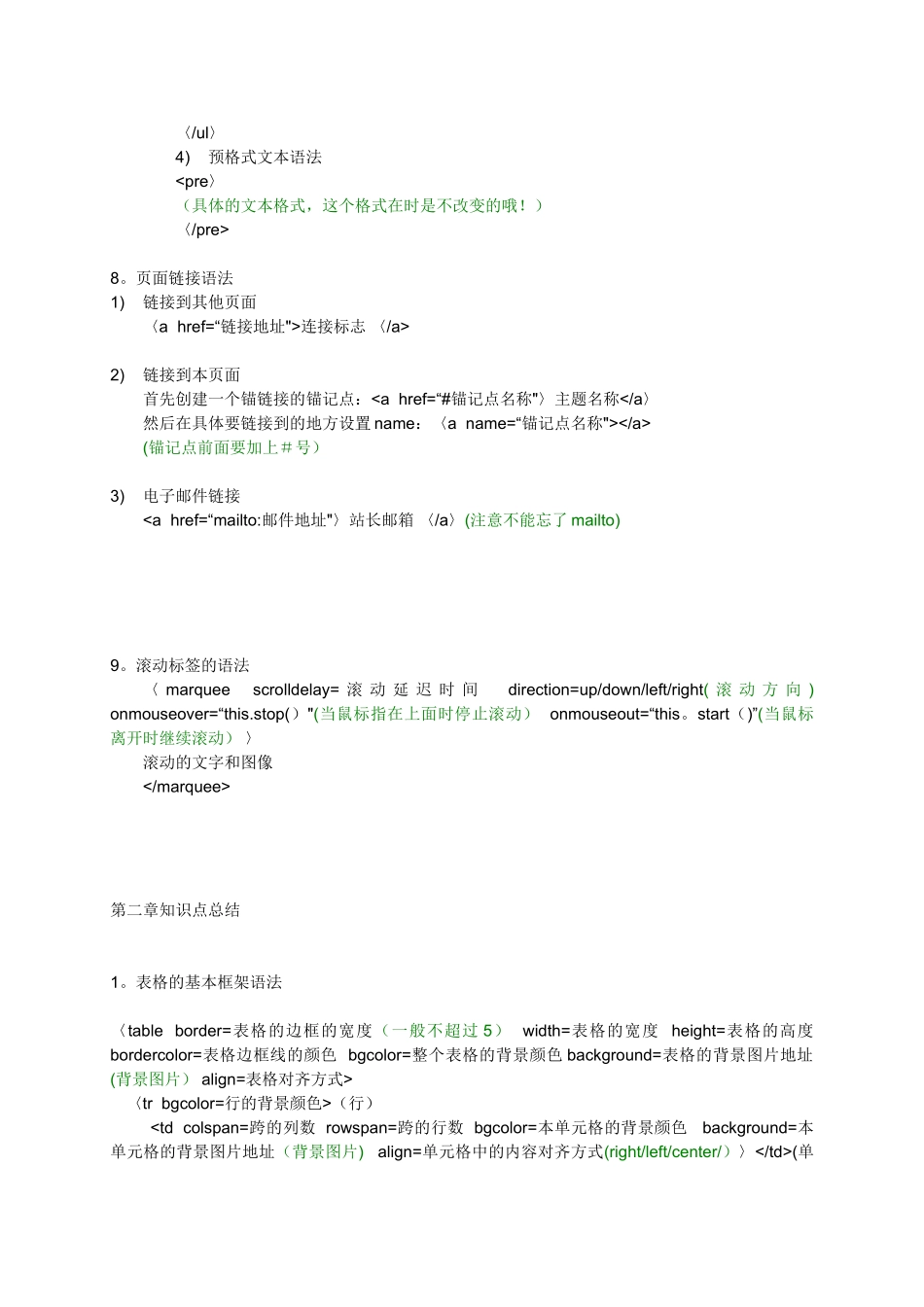 HTML基础知识点总结_第3页