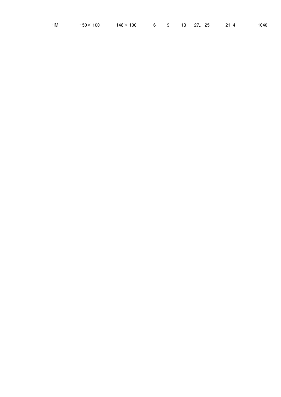 H型钢最新尺寸规格表大全_第2页