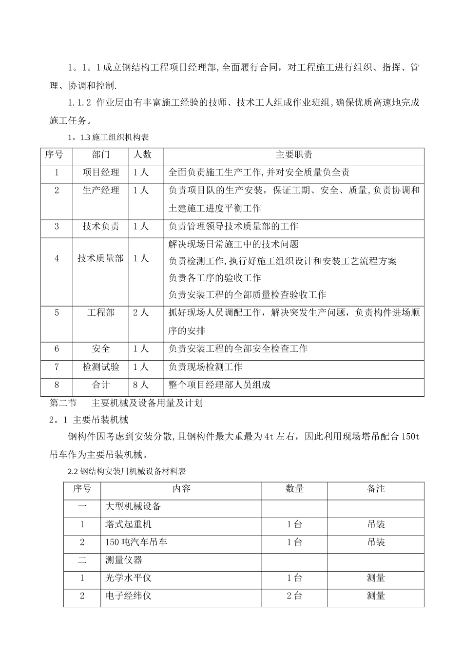 H座钢梁吊装施工方案_第3页