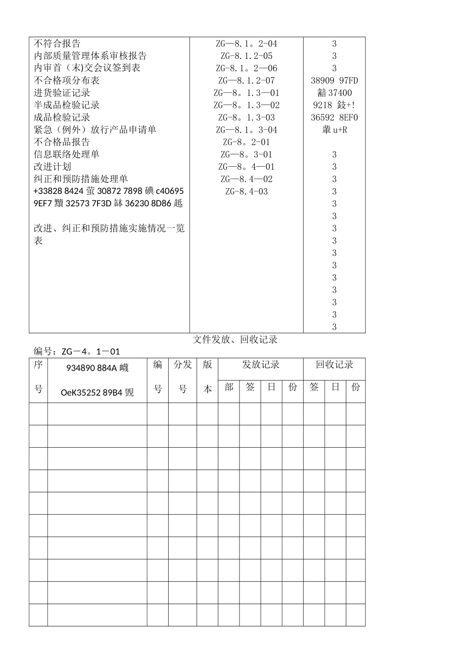 ISO9001：2025质量管理体系表格大全-参考_第3页