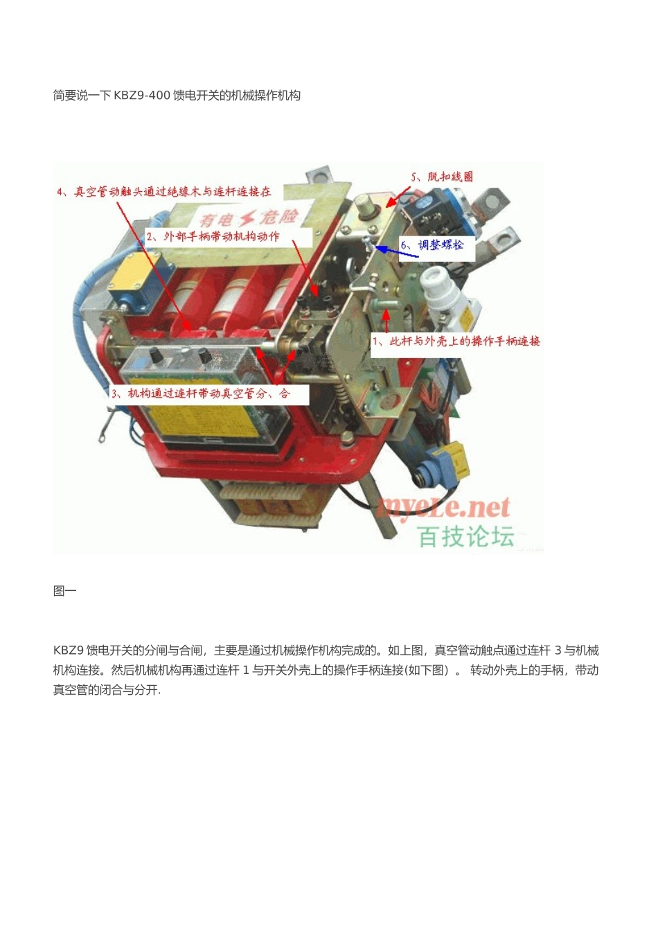 KBZ9-400馈电开关原理及维修_第1页