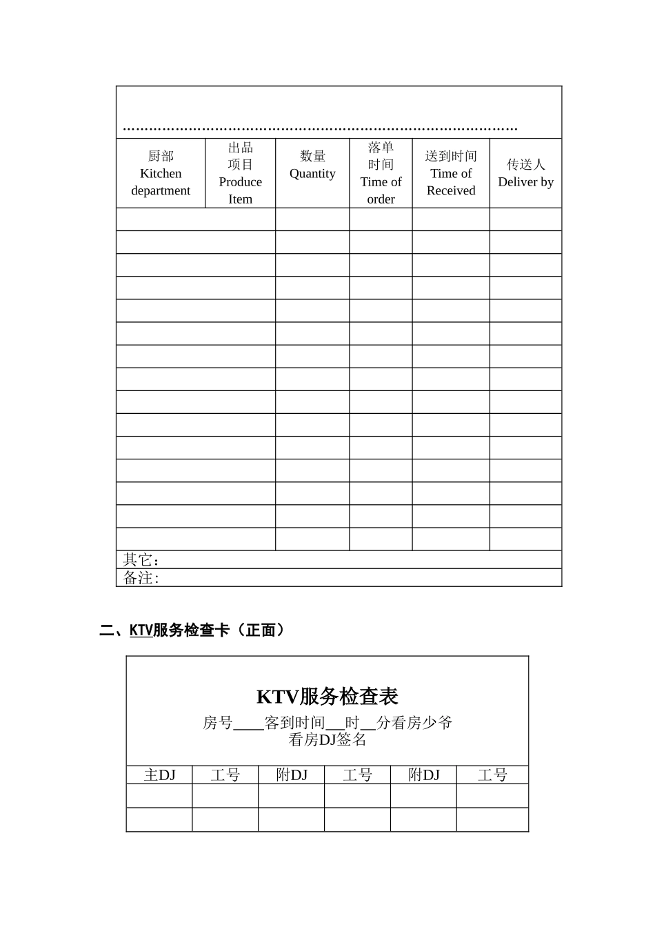 KTV各种表格运作介绍_第3页