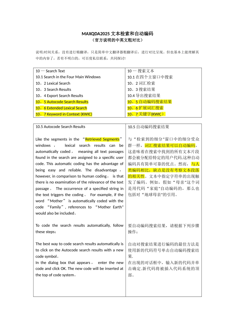MAXQDA2025文本检索和自动编码_第1页