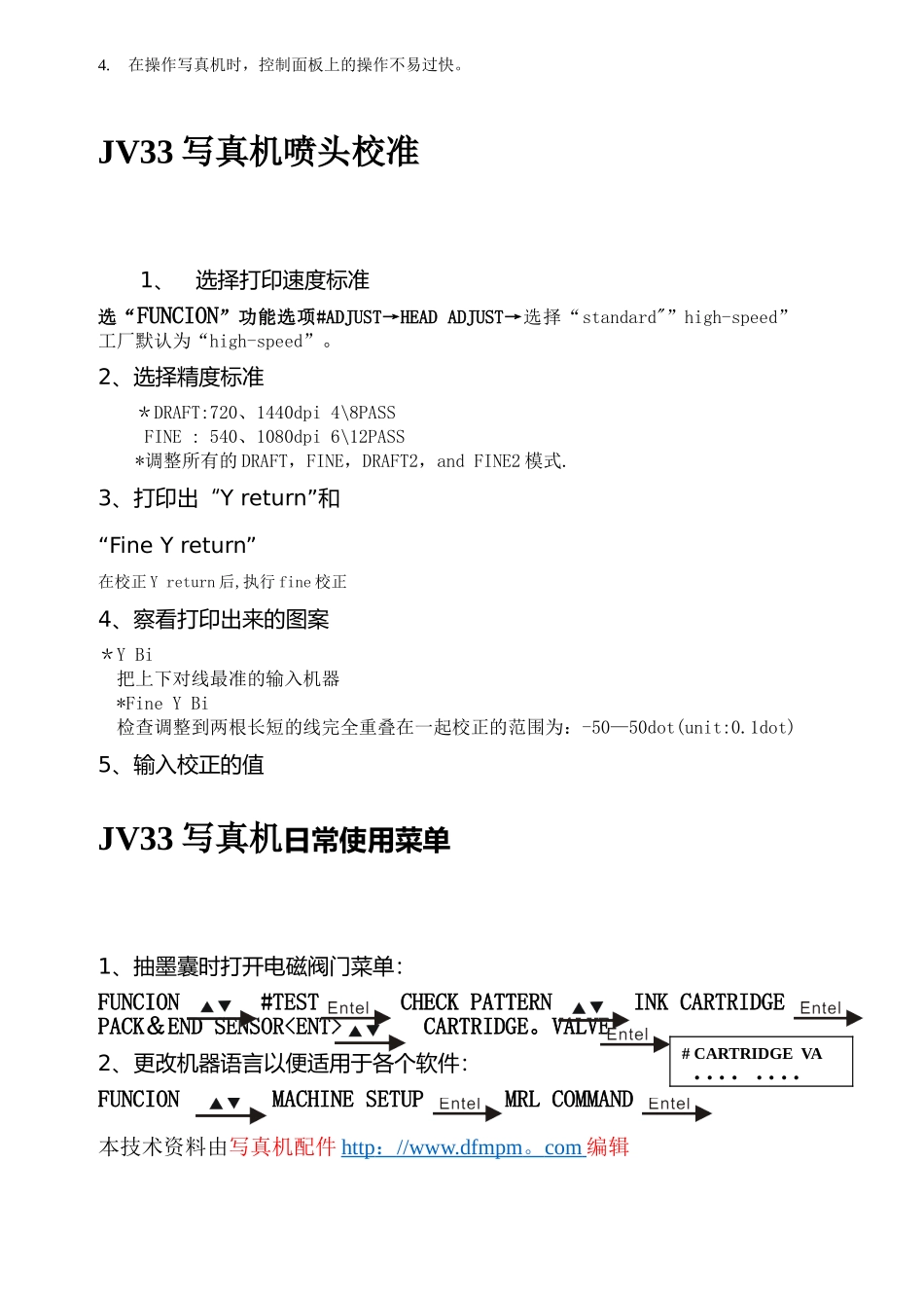 MIMAKI-JV33写真机工程师操作指南_第3页
