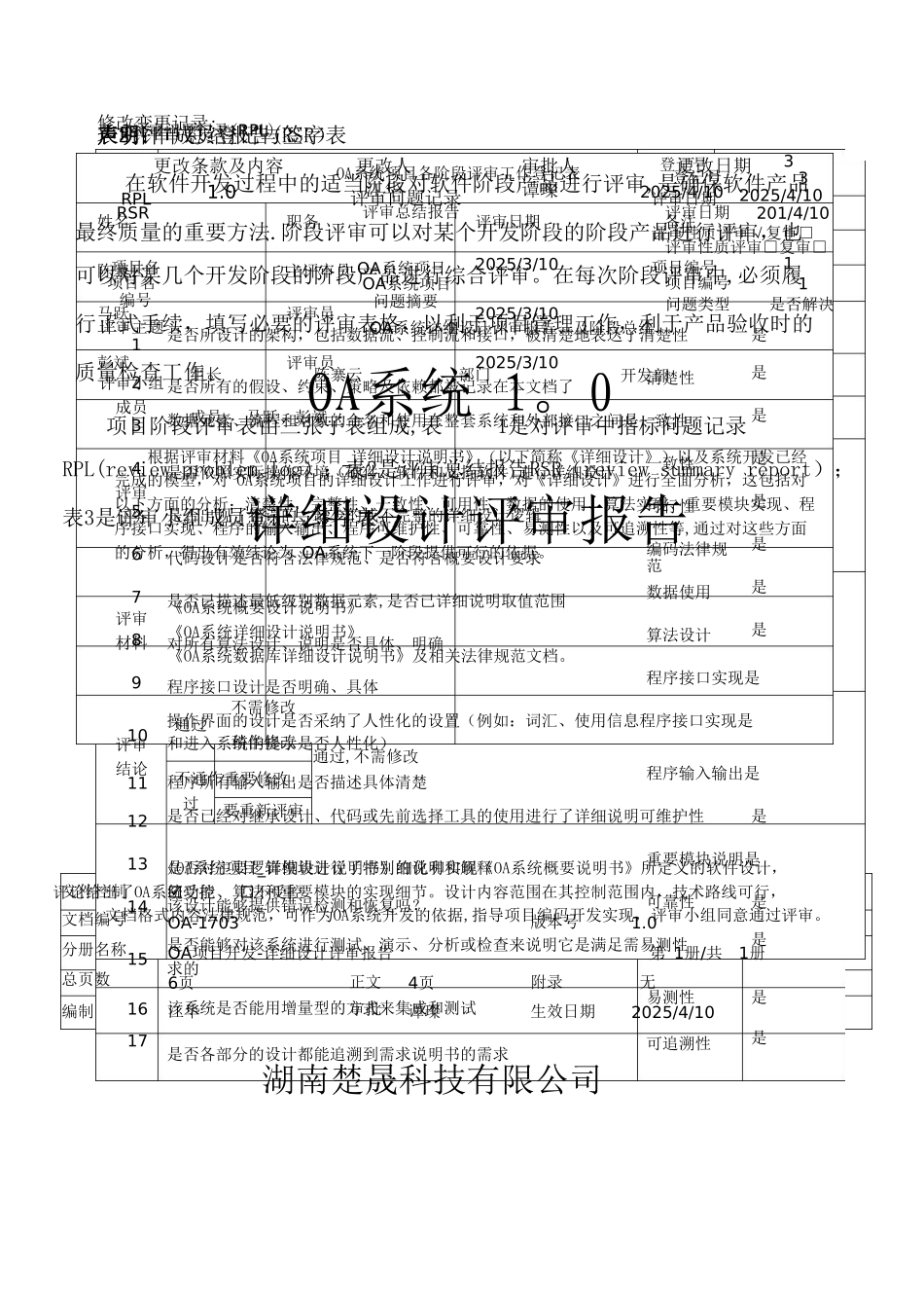 OA-项目阶段评审表-4-编码评审报告_第1页