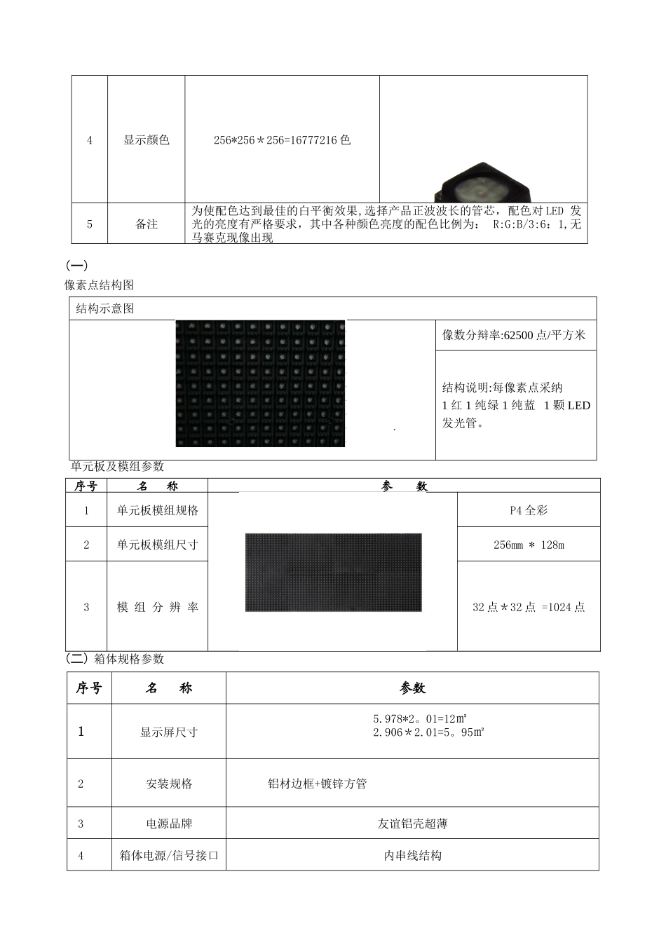 p4室内全彩led显示屏设计方案-_第2页