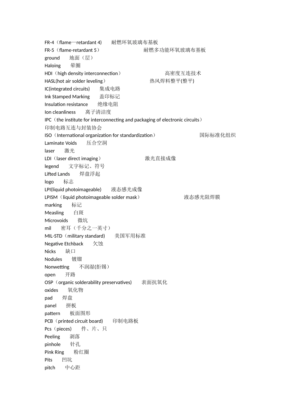 PCB术语中英文对照表_第2页