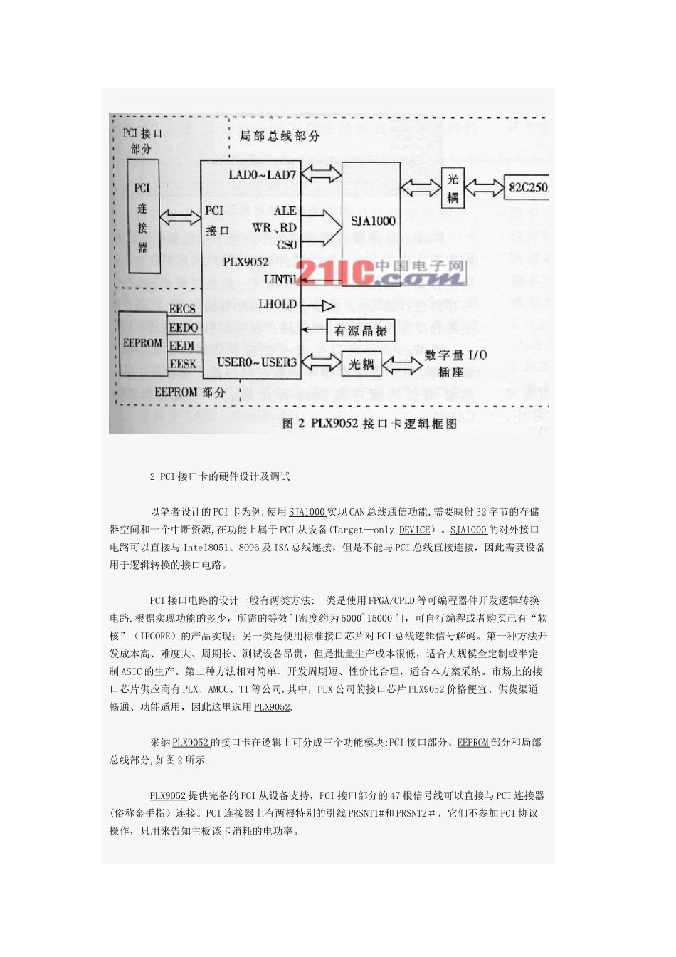 PCI接口扩展卡的快速开发方案_第2页