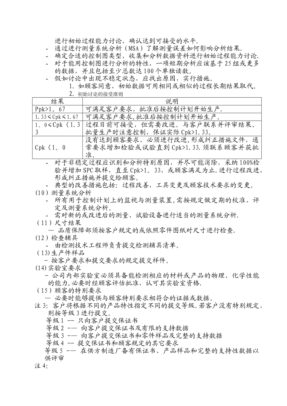PPAP质量管理程序文件_第3页