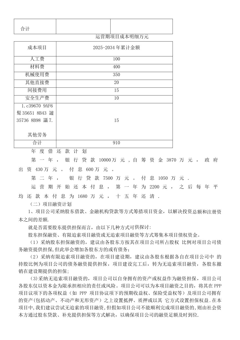 PPP项目公司组建方案县乡_第2页