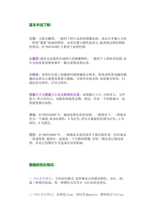 PS工具作用介绍-及-快捷键大全