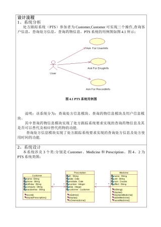 PTS-医院处方管理系统