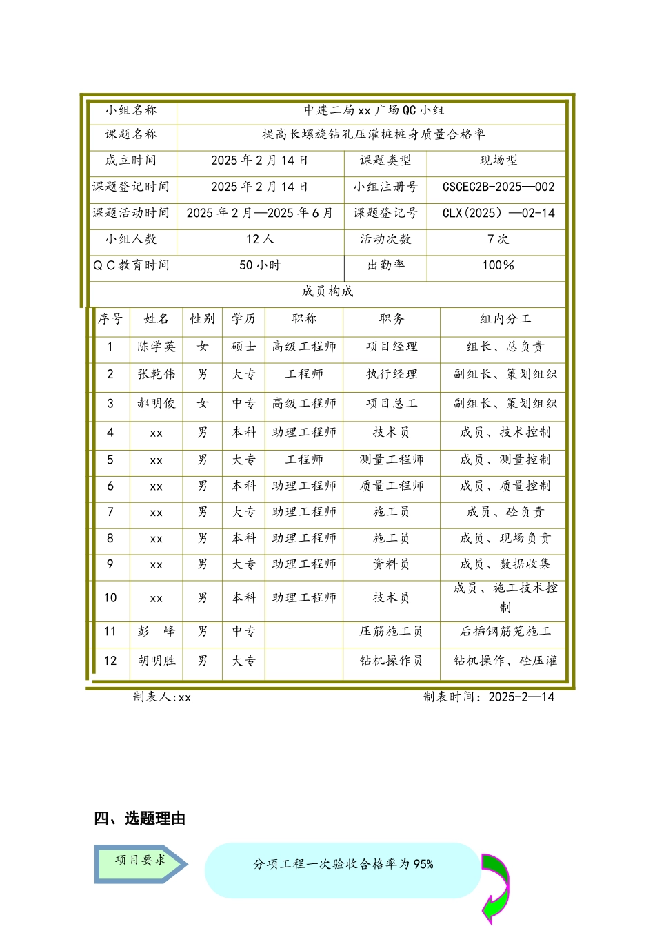 QC成果长螺旋钻孔灌注桩桩身质量控制_第3页