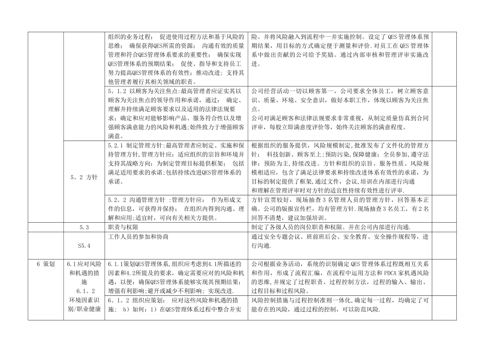 QES管理体系审核检查表-新版2025--_第2页