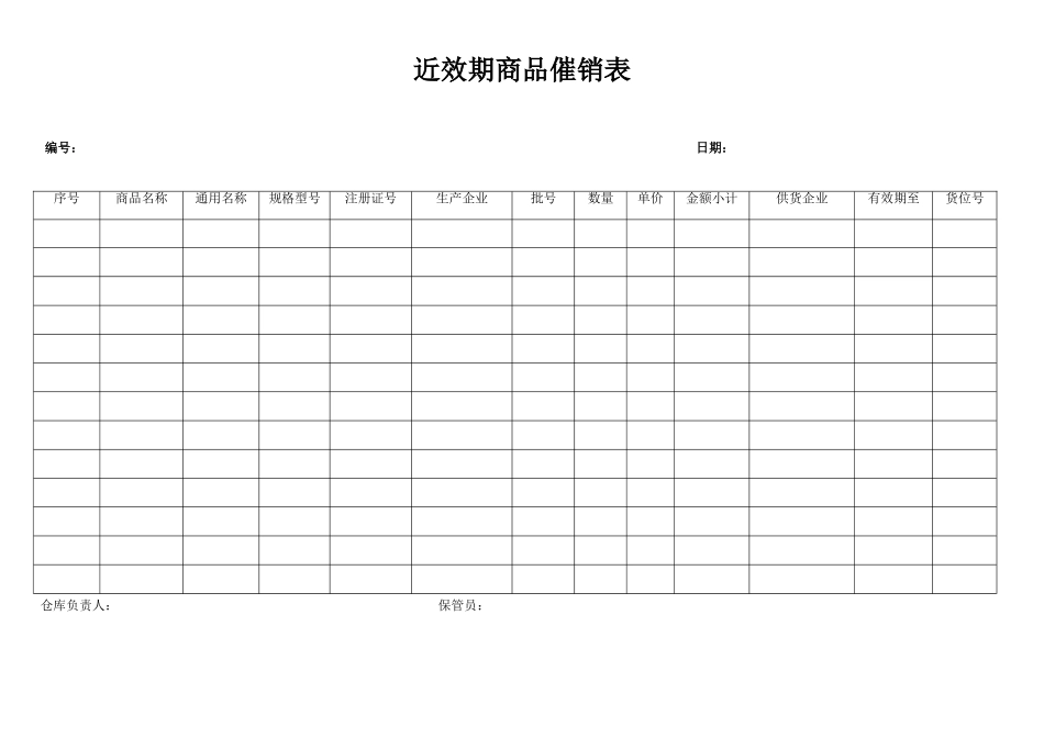 QMST-QR-058近效期商品催销表_第1页