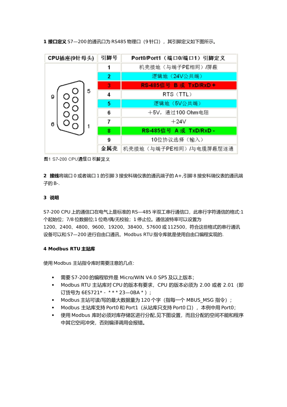 S7-200与安科瑞仪表modbus通讯实例_第1页