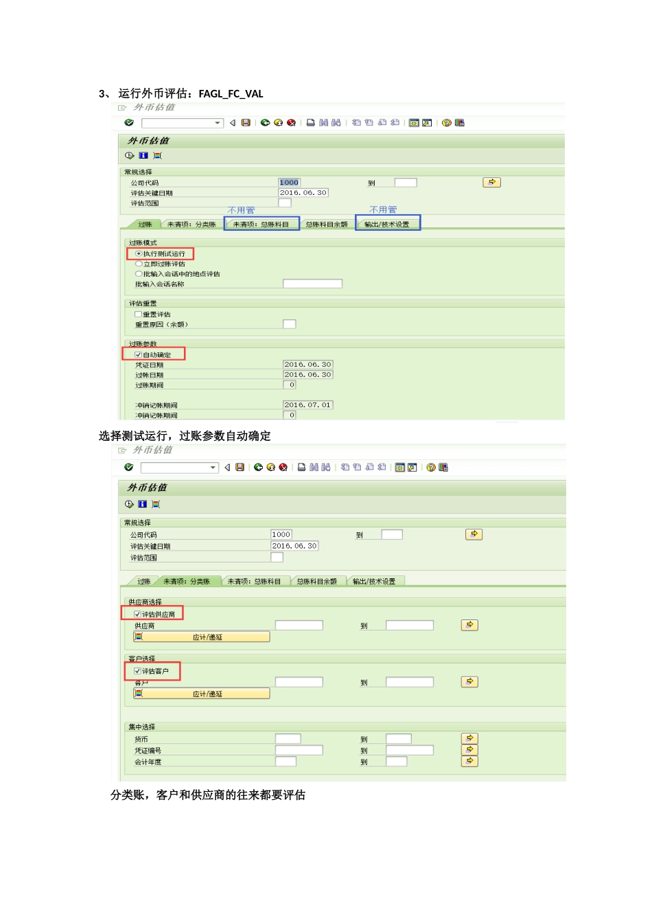 SAP外币评估操作流程_第2页
