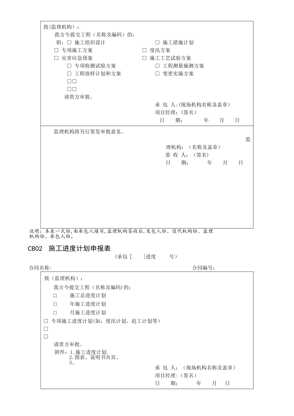SL288-2025最新施工规范表格_第3页