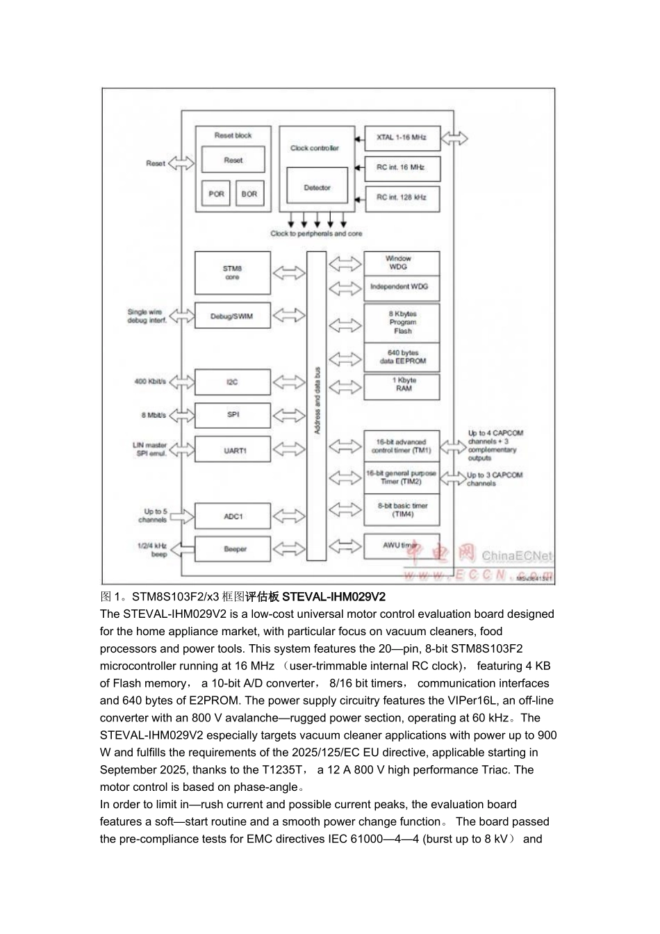 ST-STM8S103F2-8位MCU马达驱动方案_第2页