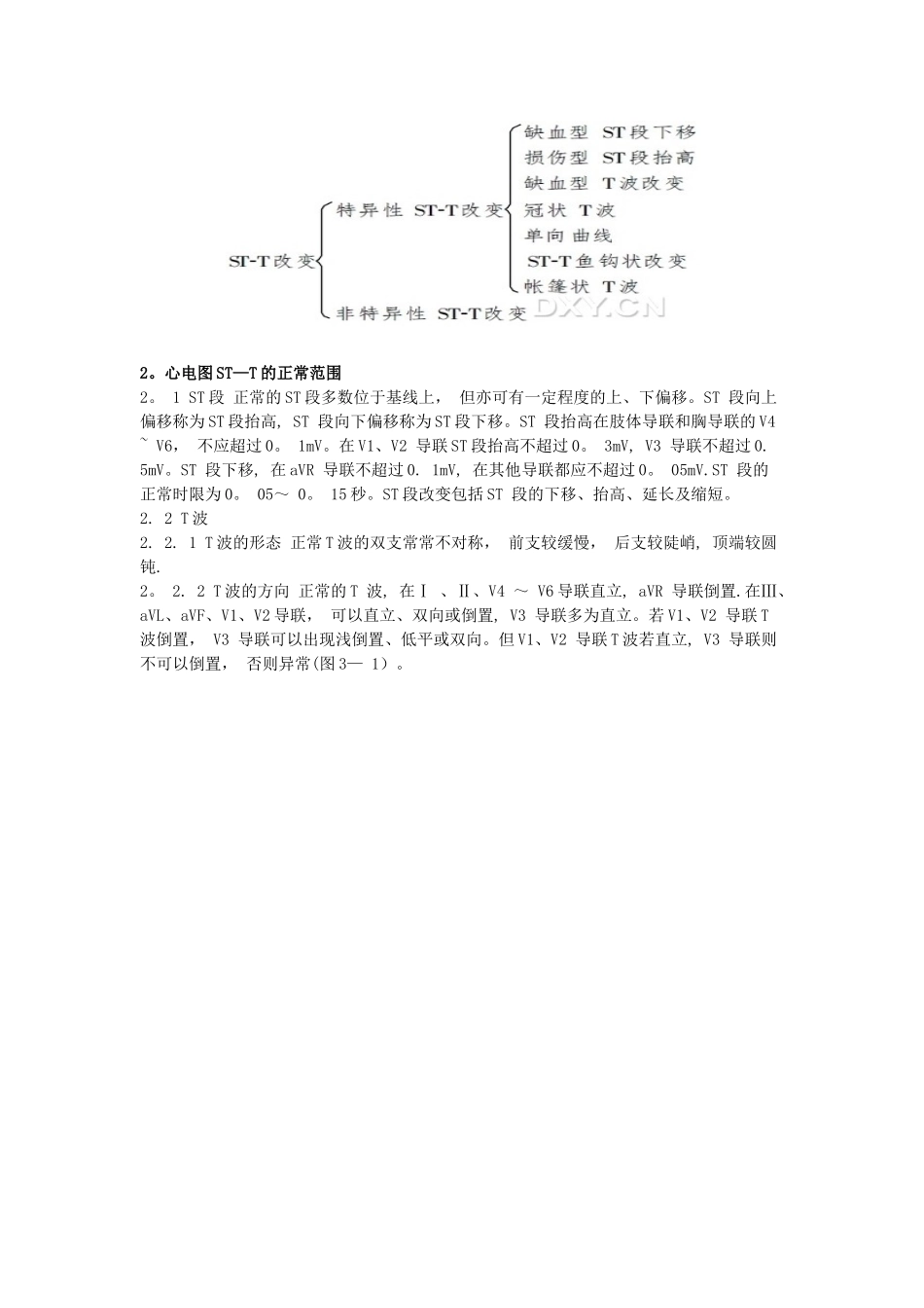 ST-T改变的临床意义_第2页