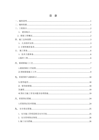 TJ4-2预制箱梁施工方案