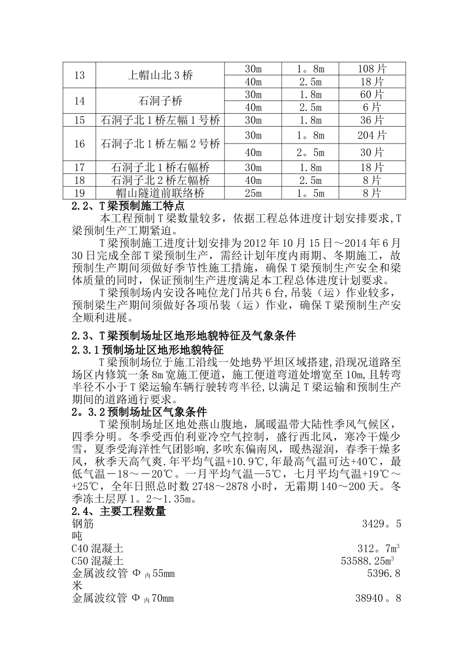 T梁预制施工方案_第2页