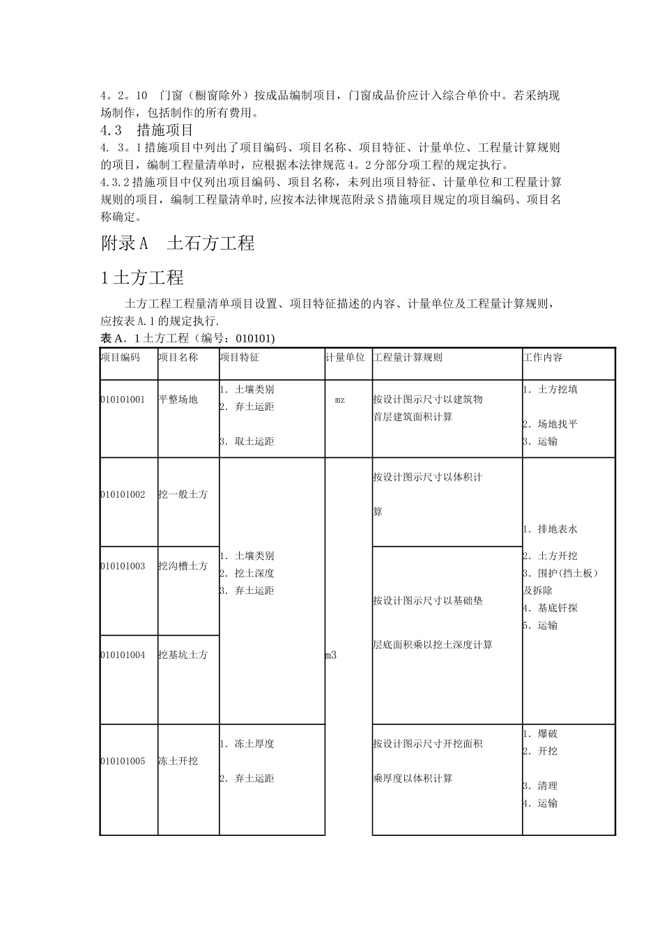 word版本-房屋建筑与装饰工程工程量计算规范_第3页