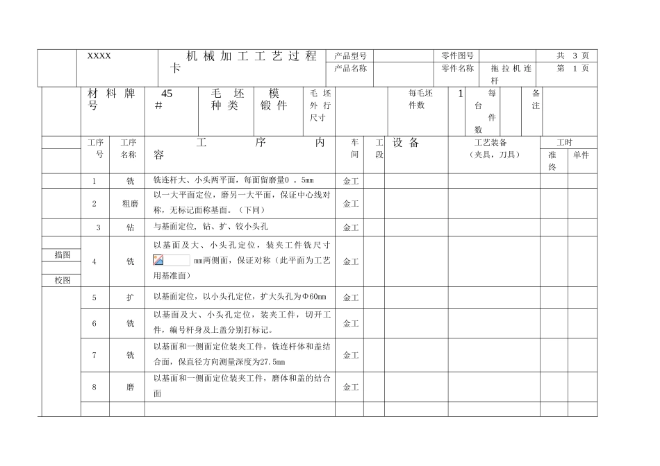WORD格式工艺工序卡_第2页