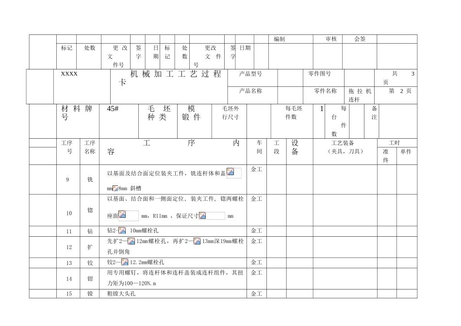 WORD格式工艺工序卡_第3页