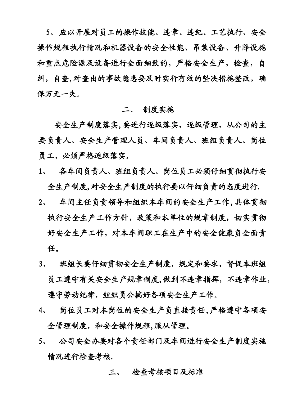 xxx公司安全生产工作方案_第2页