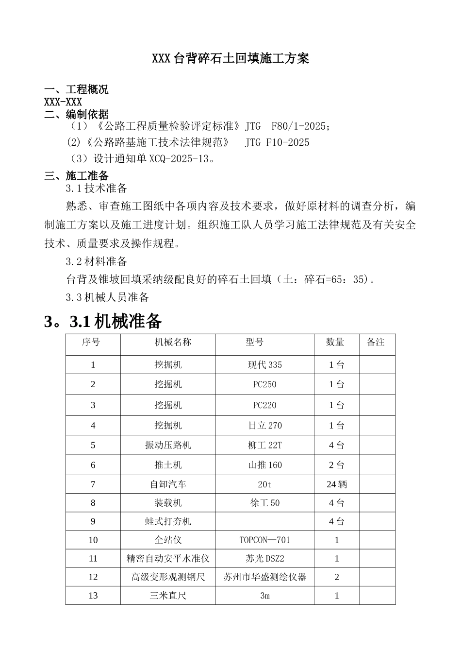 XXX台背碎石土回填施工方案_第2页