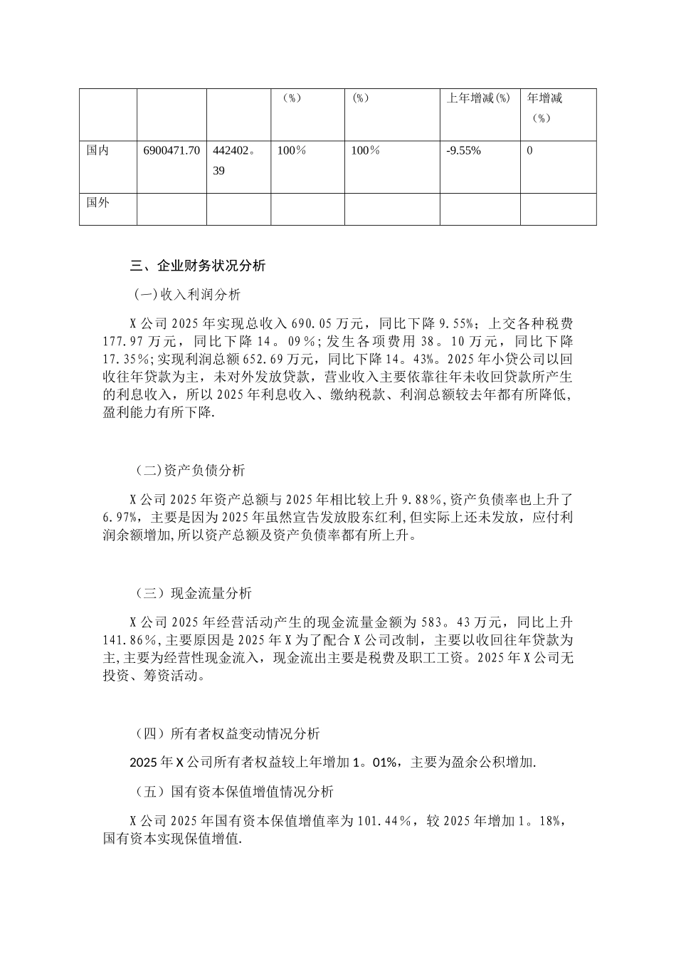 xx公司2025年度国有资产管理情况报告_第3页