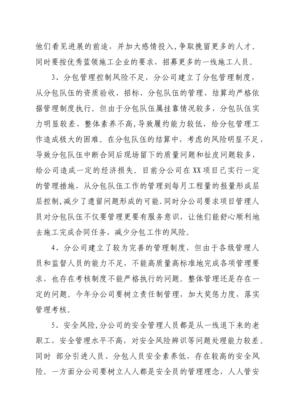 XX公司内部控制与风险管理报告_第2页