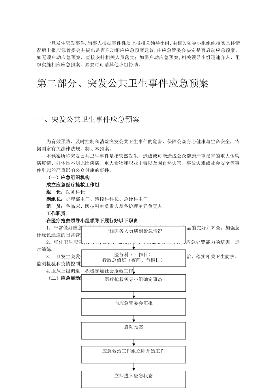 XX医院各类应急预案汇编_第3页