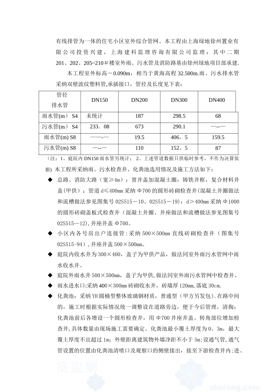 xx室外管网专项施工方案_第2页