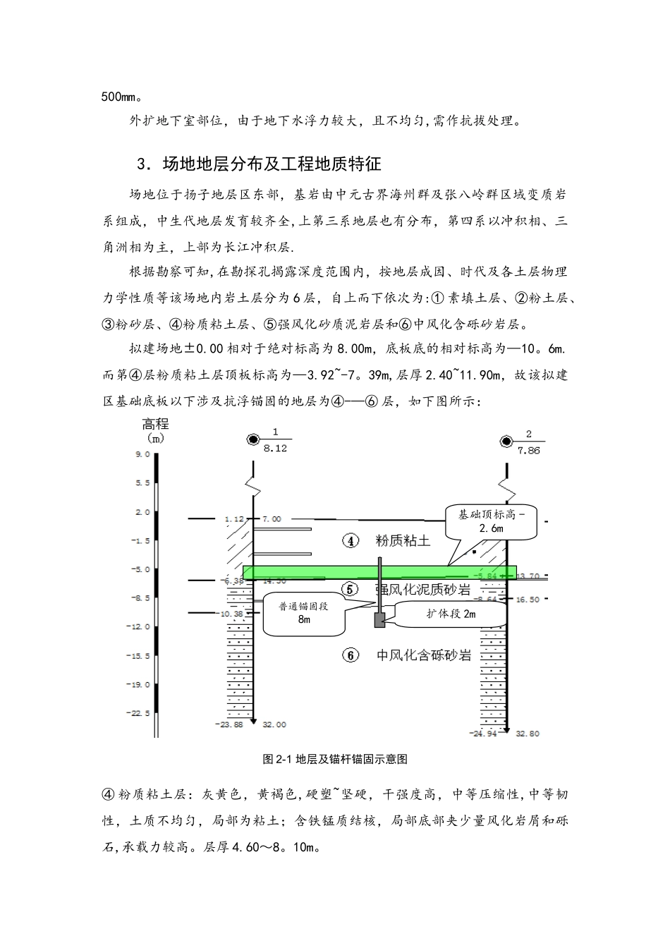 xx项目抗浮锚杆设计方案_第3页