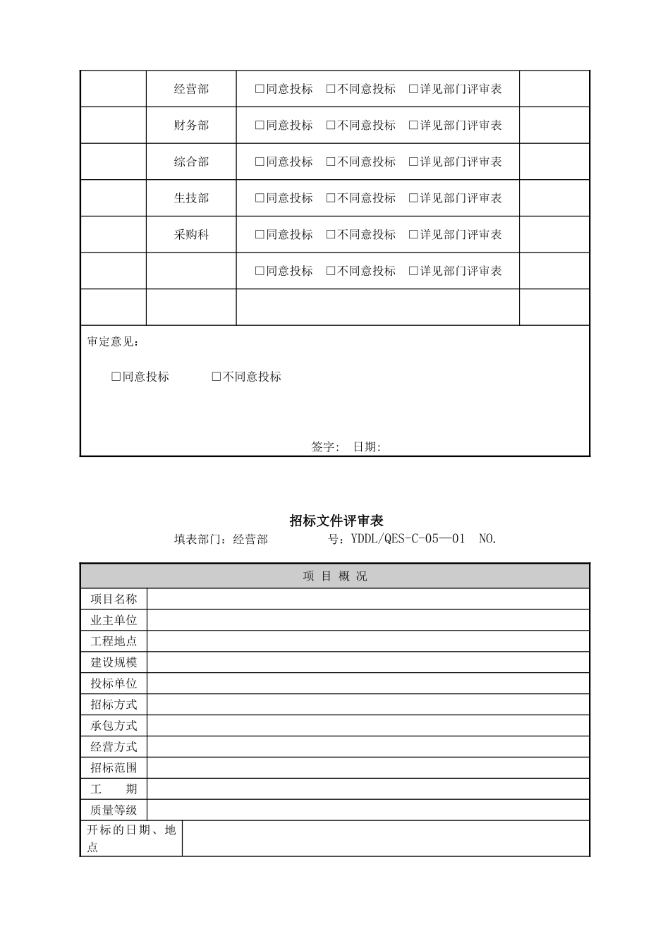 ZD05工程项目投标及工程承包合同管理制度_第3页