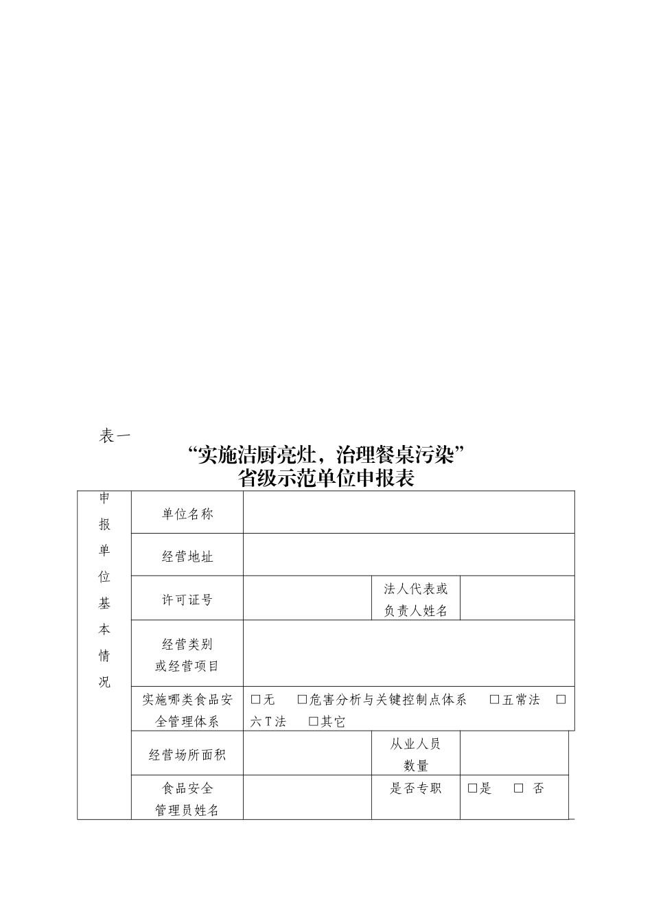 “实施洁厨亮灶-治理餐桌污染”示范单位遴选管理办法_第3页