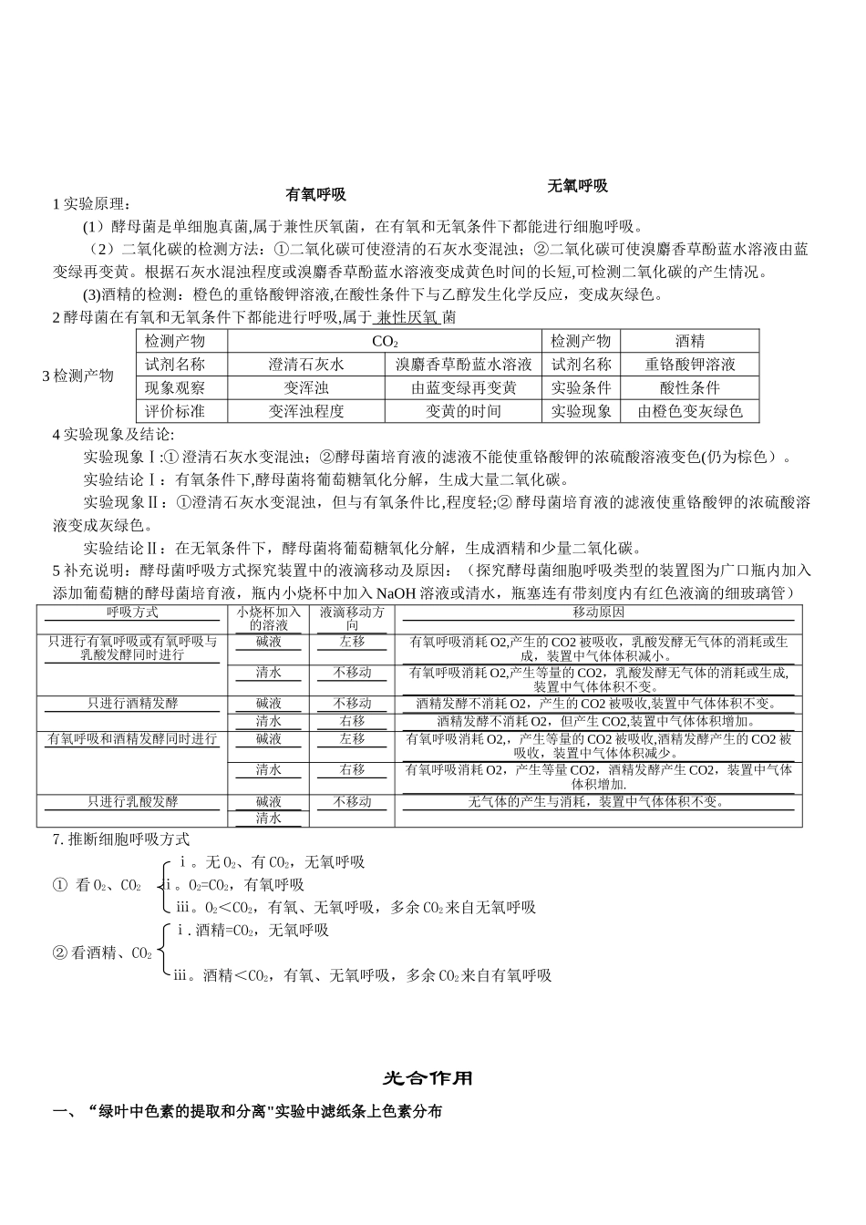 “细胞呼吸+光合作用”知识点_第2页