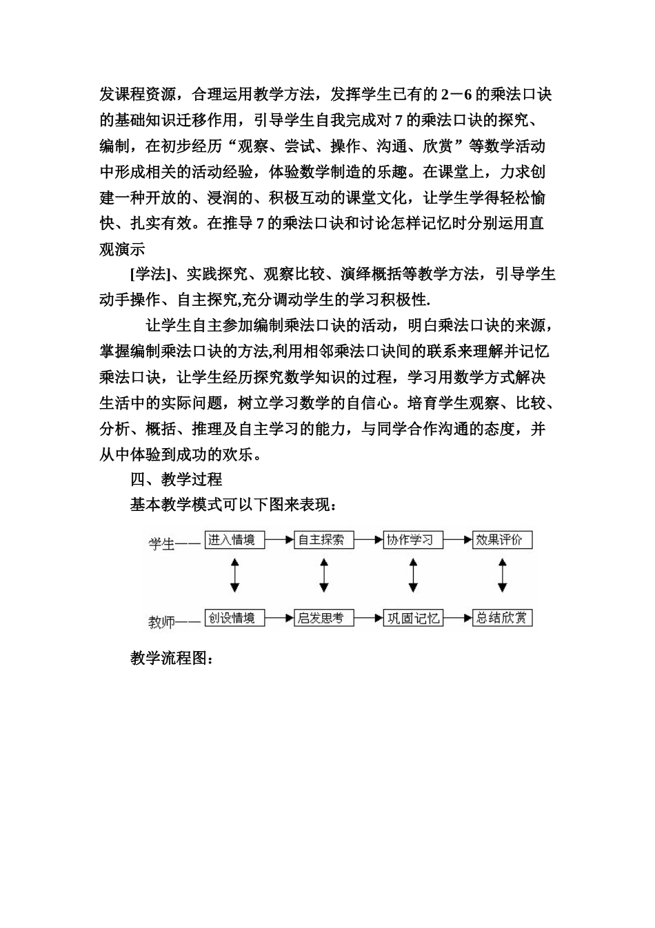 《7的乘法口诀》教学设计方案_第2页