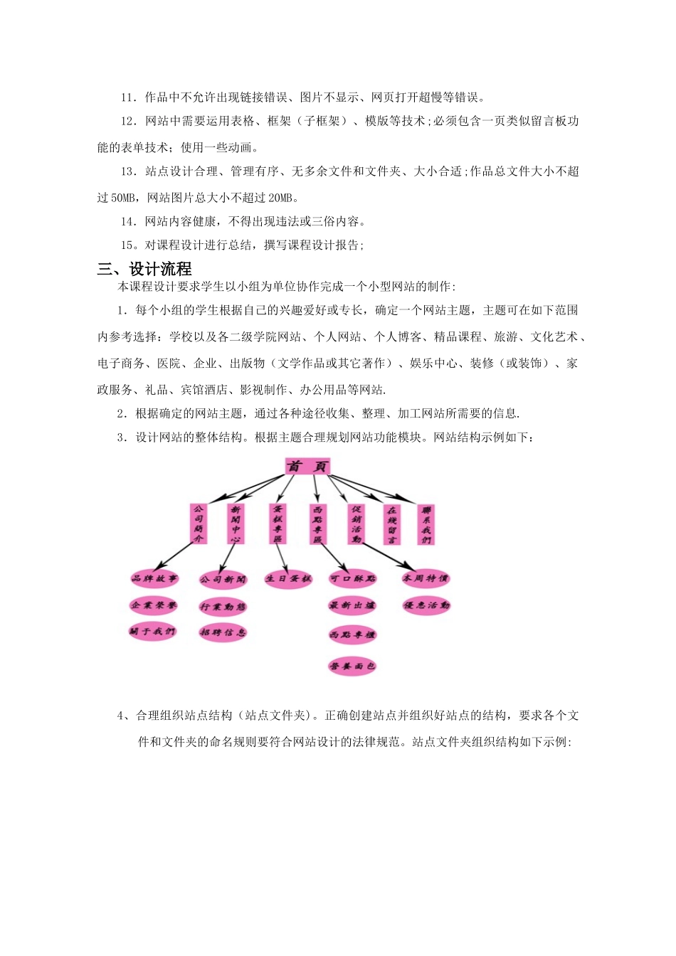 《HTML网页编程技术综合课程设计》教学方案-1_第2页
