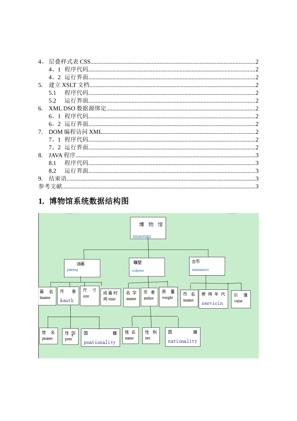 《XML应用》课程设计报告_第2页