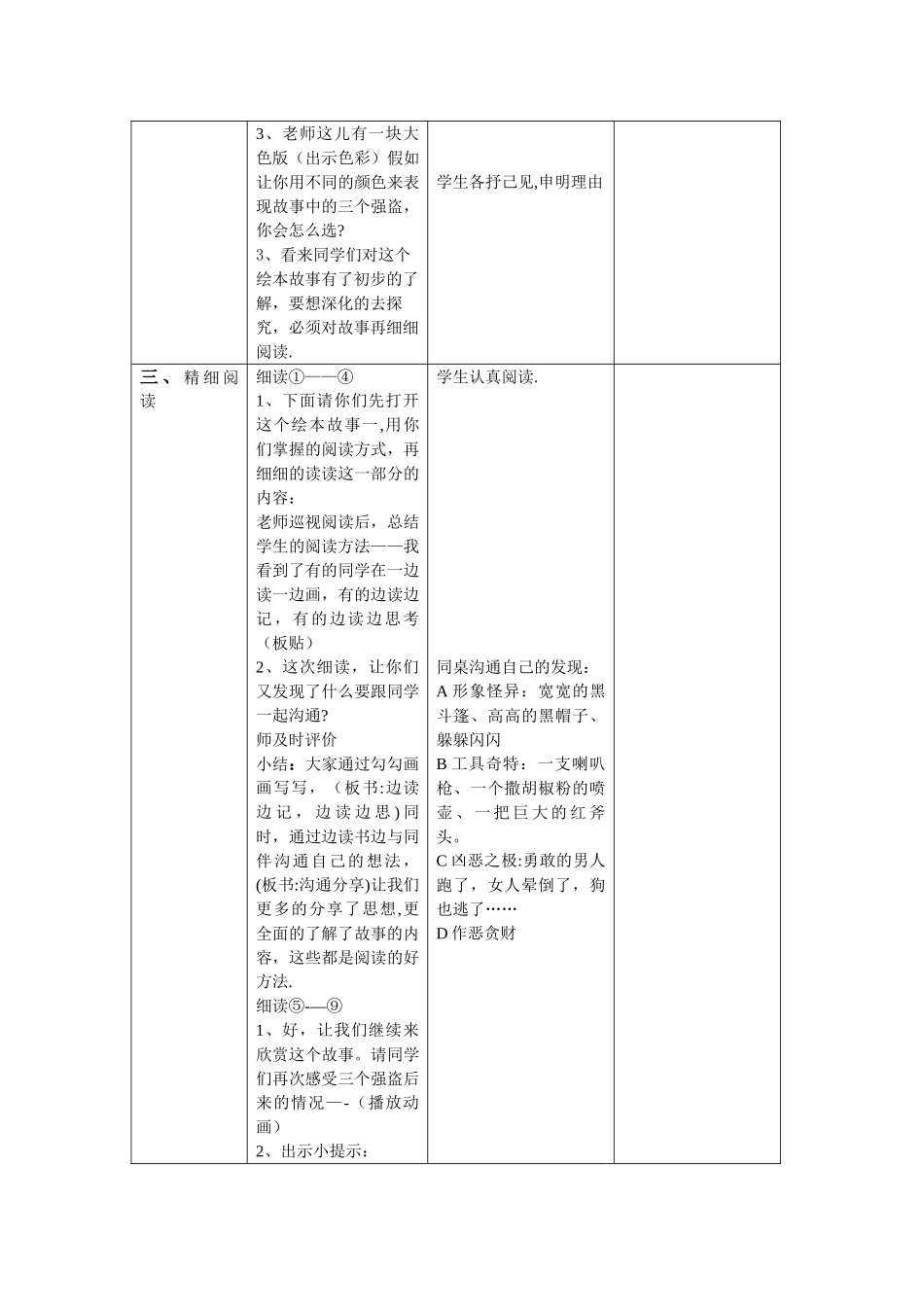 《三个强盗》绘本教案_第2页
