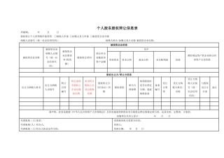 《个人股东股权转让信息表》